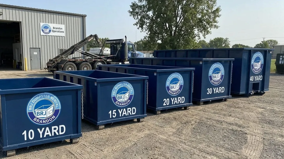 40 Yard Dumpster roll-off container in Brandon, FL 40 Yard Dumpster roll-off container in Brandon, FL