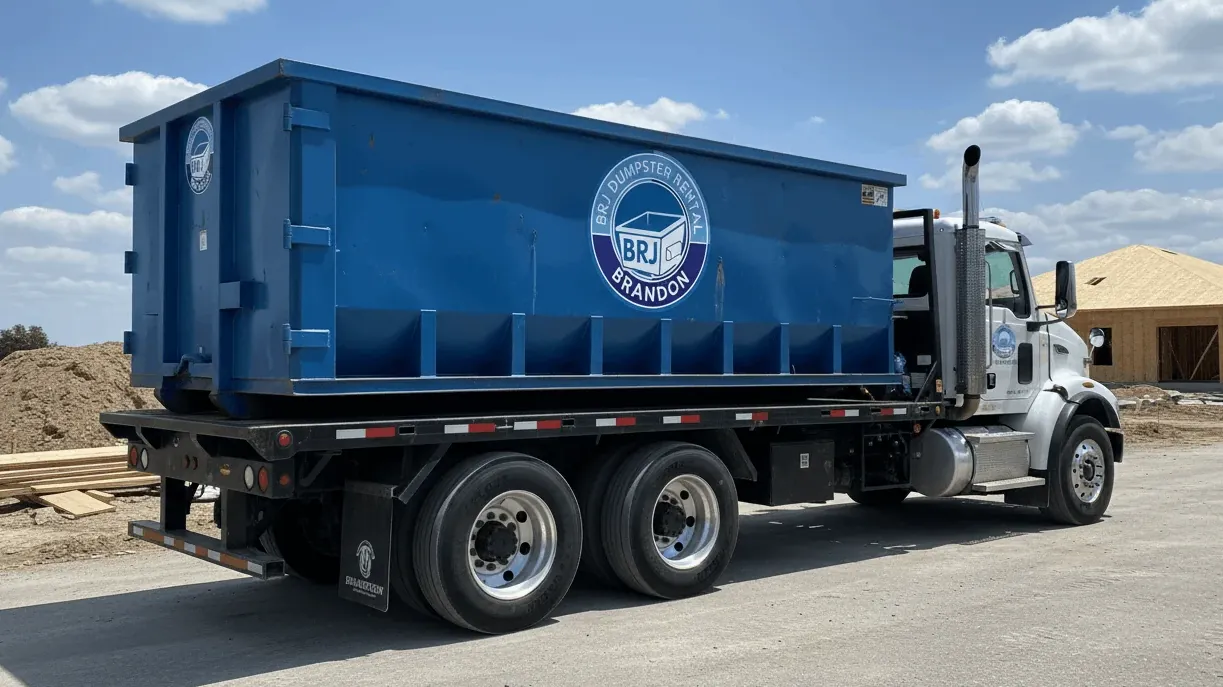 Florida recycling and disposal rules for Brandon — sorting what may and may not ride in a roll-off container