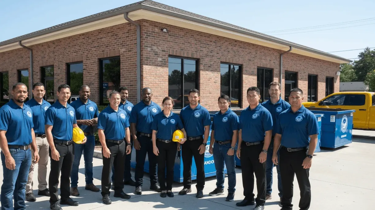 Garage and lanai cleanouts in Brandon, Florida — clearing thirty years of overflow from a slab-built house